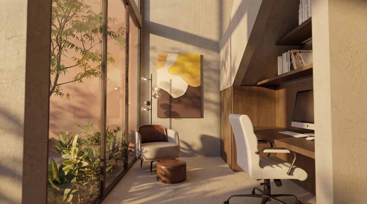 Exterior of a luxury minimalist villa in San José del Cabo